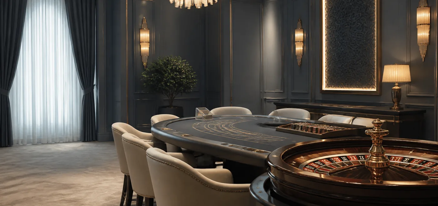 Live table atmosphere for a Royale Casino article